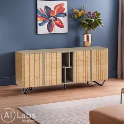 edy&liv Sideboard Narvik eichefarbig Discount