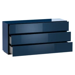 Piure Sideboard Nex Hochglanz 50 Navy Clearance