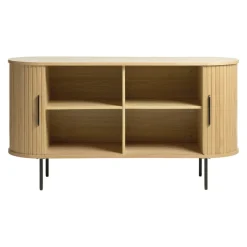 Lomoco Sideboard Nola eichefarbig, schwarz Clearance