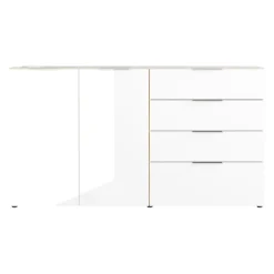 MID.YOU Sideboard Oakland navarra-eiche-nb., weiss