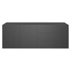 Edition Sideboard Pan dunkelgrau, schwarz Clearance