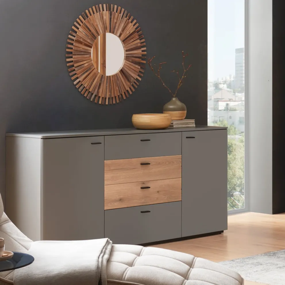 BYYU Sideboard Rico dunkelgrau Clearance