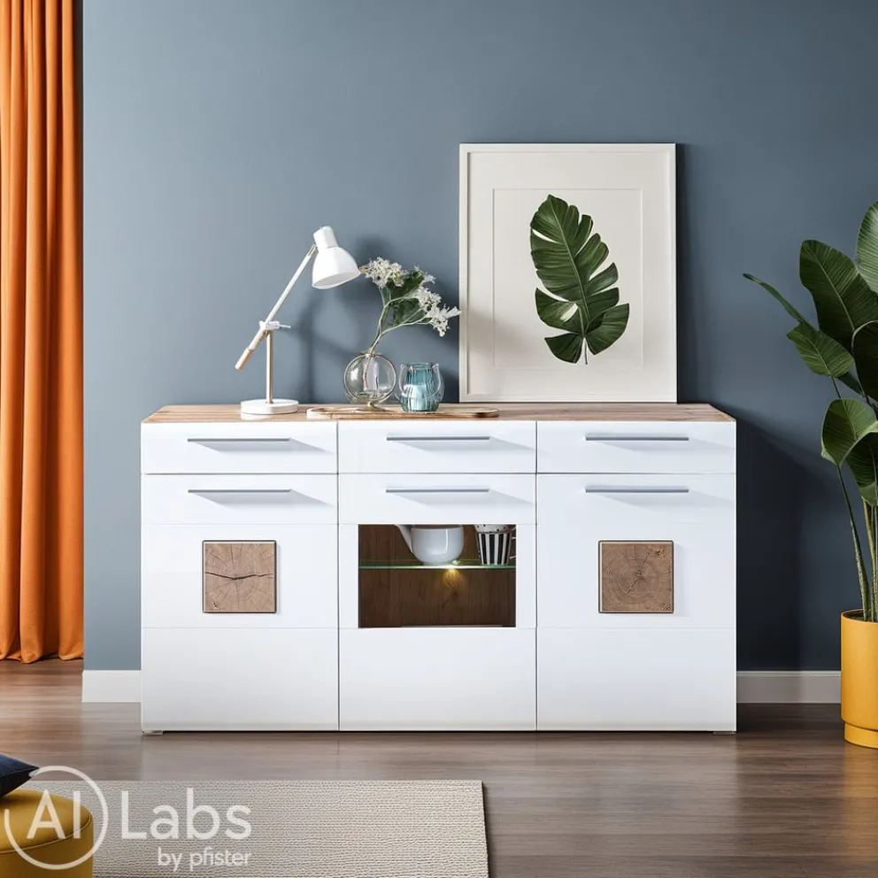 Hom'In Sideboard Savona eichefarbig Best