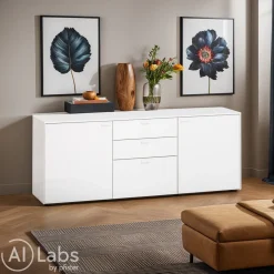 Venjakob Sideboard Sentino 3000 37 Kristallweiss Outlet