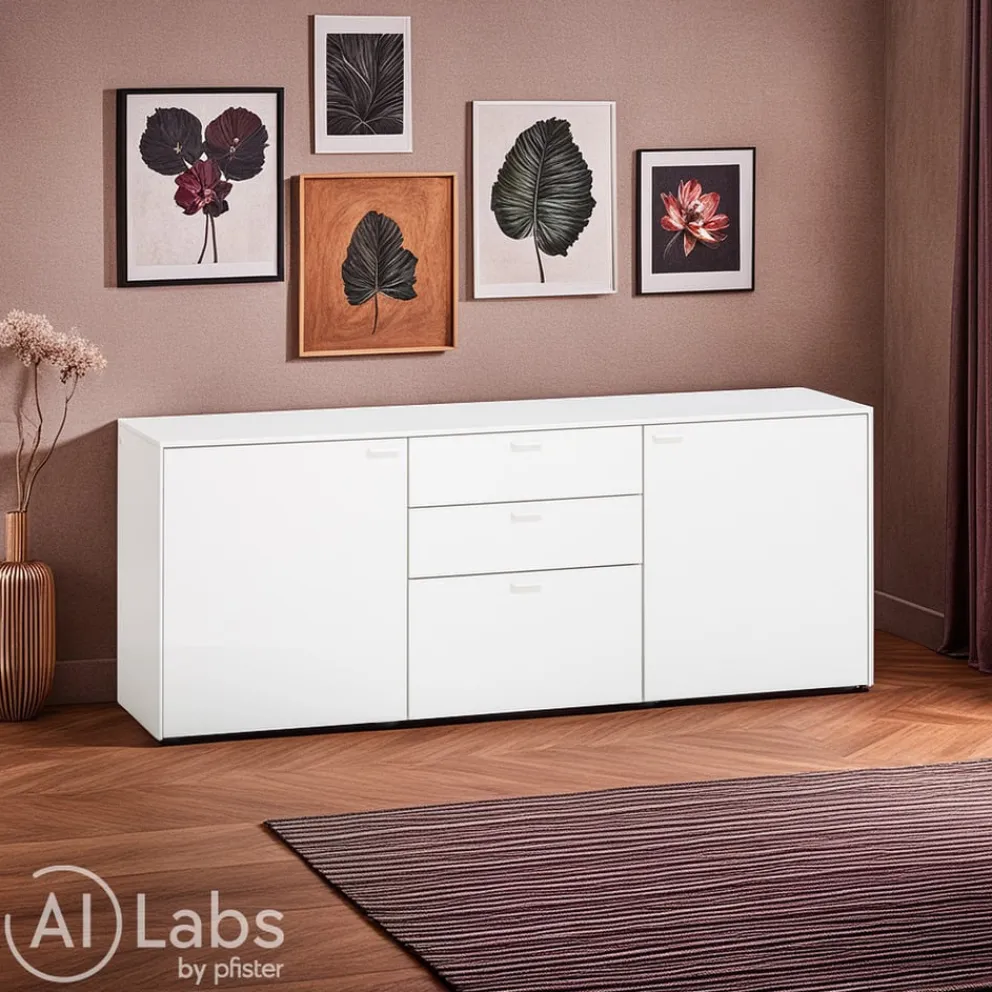 Venjakob Sideboard Sentino 3000 37 Kristallweiss Discount