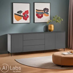 Edition Sideboard Silvanus 411onyxgrau Clearance