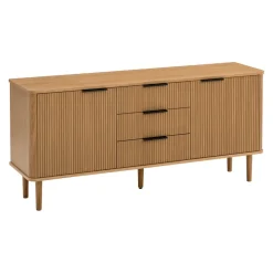 edy&liv Sideboard Skasen eichefarbig, schwarz Outlet