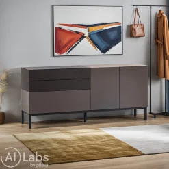 Johann Jakob Sideboard Skyline quarzgrau New