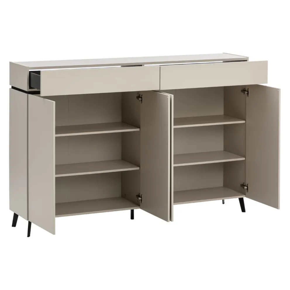 Voleo Sideboard Unique kaschmir, schwarz Discount