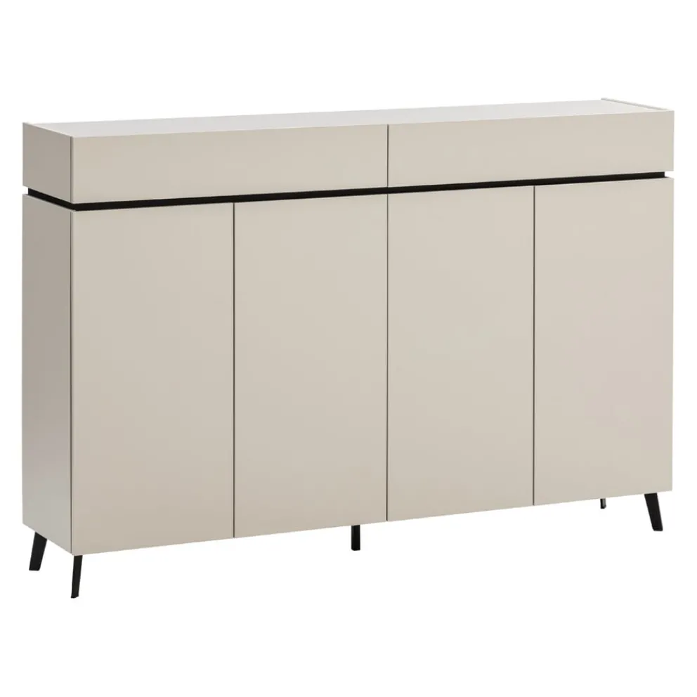 Voleo Sideboard Unique kaschmir, schwarz Discount