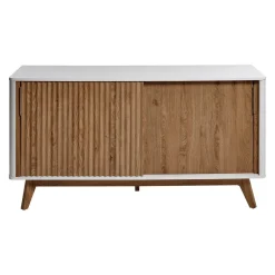 Novel Sideboard Wave eiche, weiss Discount