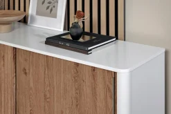 Novel Sideboard Wave eiche, weiss Discount