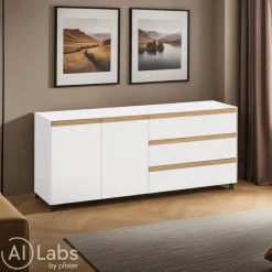 Johann Jakob Sideboard White Magic weiss New
