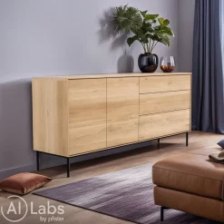 Ethnicraft Sideboard Whitebird