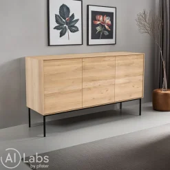 Ethnicraft Sideboard Whitebird eichefarbig