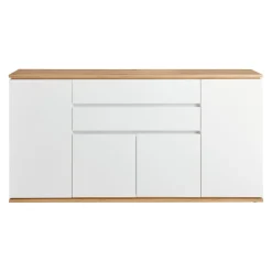 Xora Sideboard Yamael eichefarbig, weiss Online