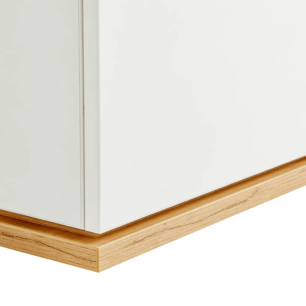 Xora Sideboard Yamael eichefarbig, weiss Sale