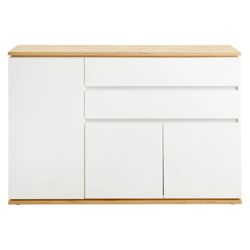Xora Sideboard Yamael eichefarbig, weiss Sale