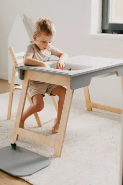 Duck Woodworks Sinnestisch/Spieltisch Rauna grau Online
