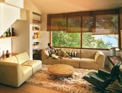 HKliving Sitzelement Vint crème Discount