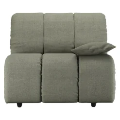 HKliving Sitzelement Wave grüngrau Discount