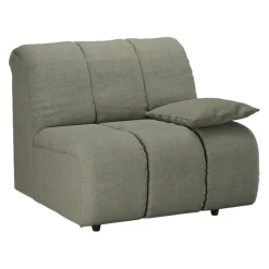 HKliving Sitzelement Wave grüngrau Discount