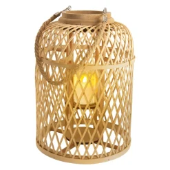 NÄVE Solarleuchte Basket naturel Outlet