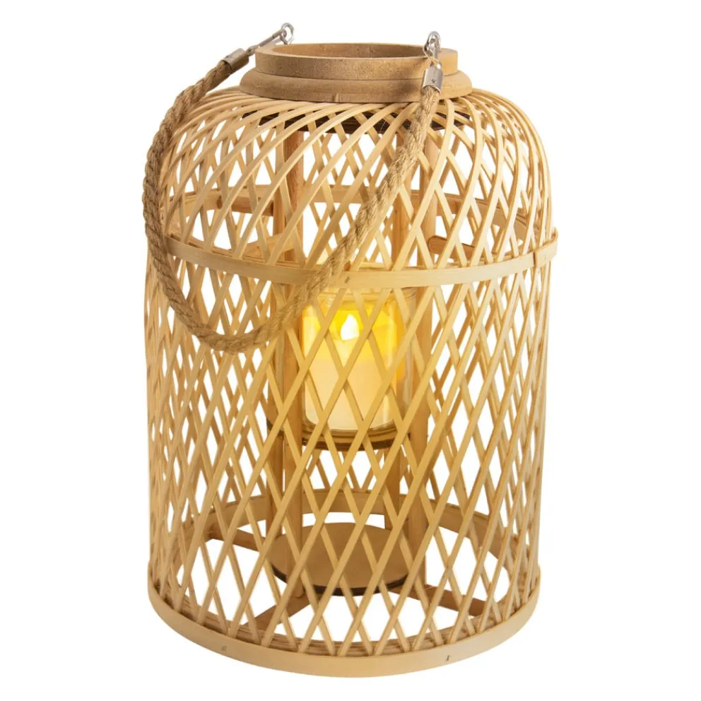 NÄVE Solarleuchte Basket naturel Outlet