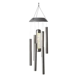 Star Trading Solarleuchte Chime silber Hot