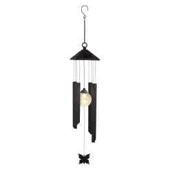 Star Trading Solarleuchte Chime schwarz New