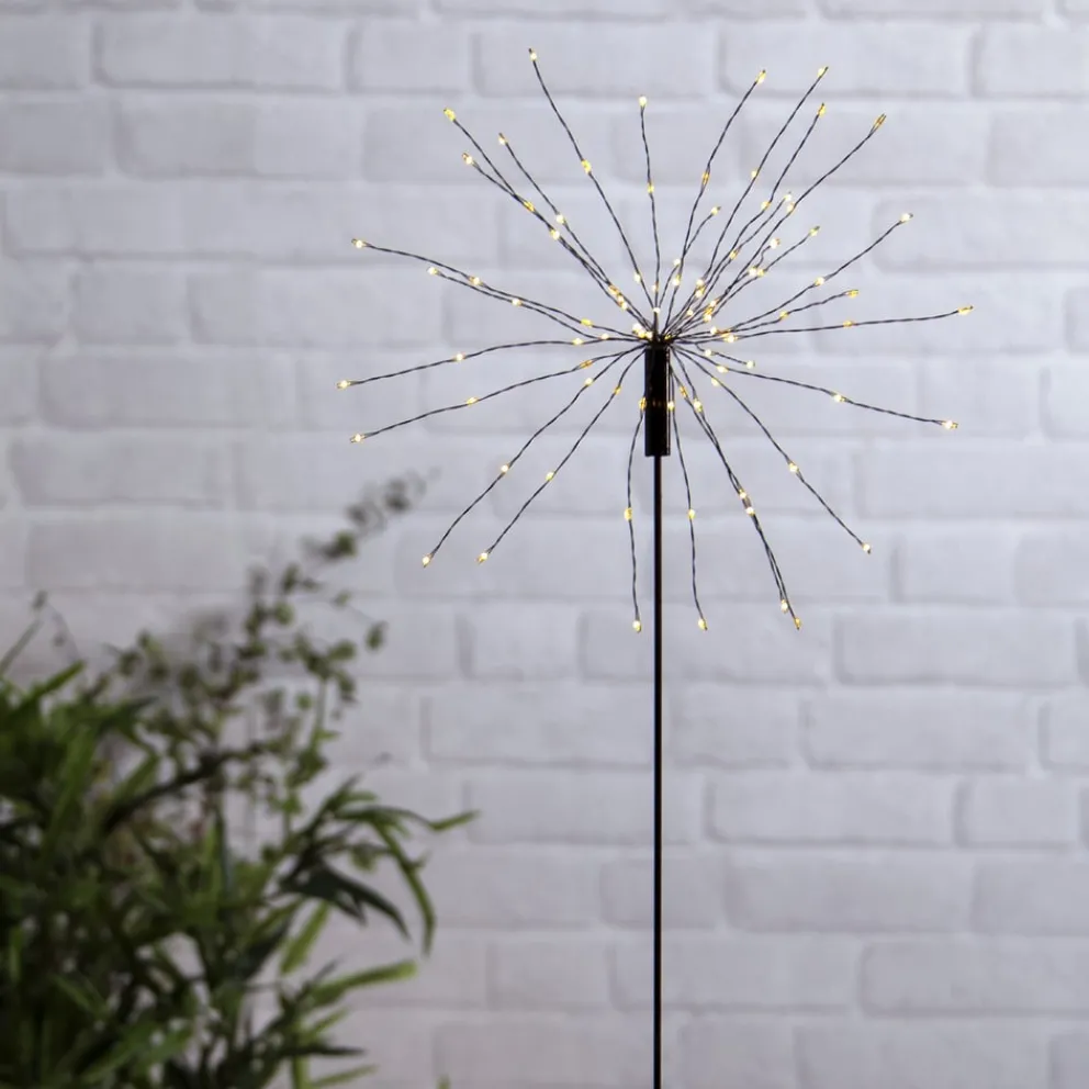 Star Trading Solarleuchte Firework schwarz Online