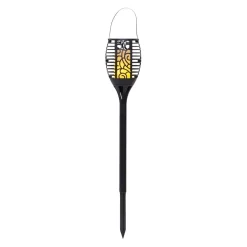 Star Trading Solarleuchte Flame schwarz Discount