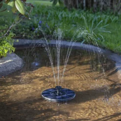 Star Trading Solarleuchte Fountain schwarz