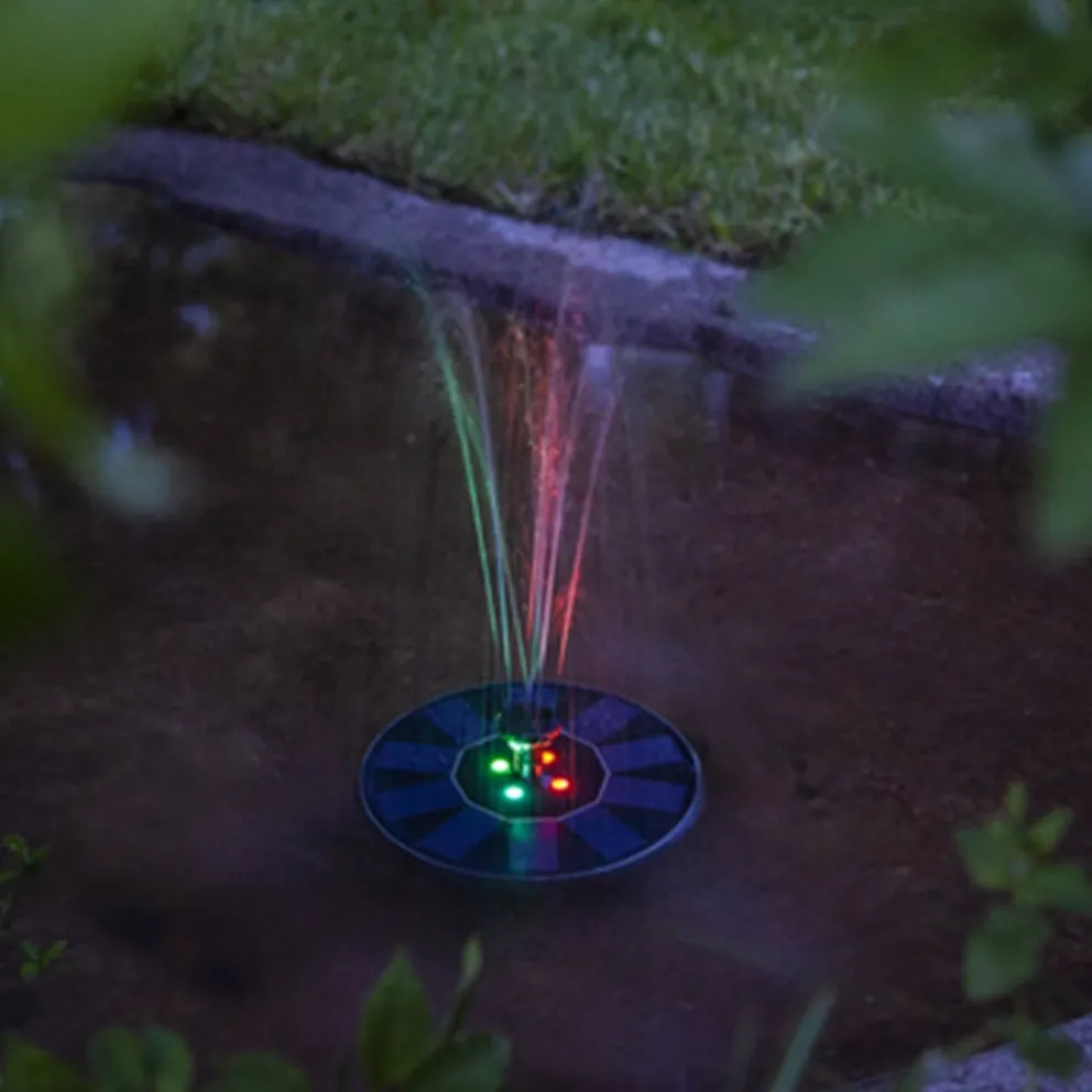 Star Trading Solarleuchte Fountain schwarz