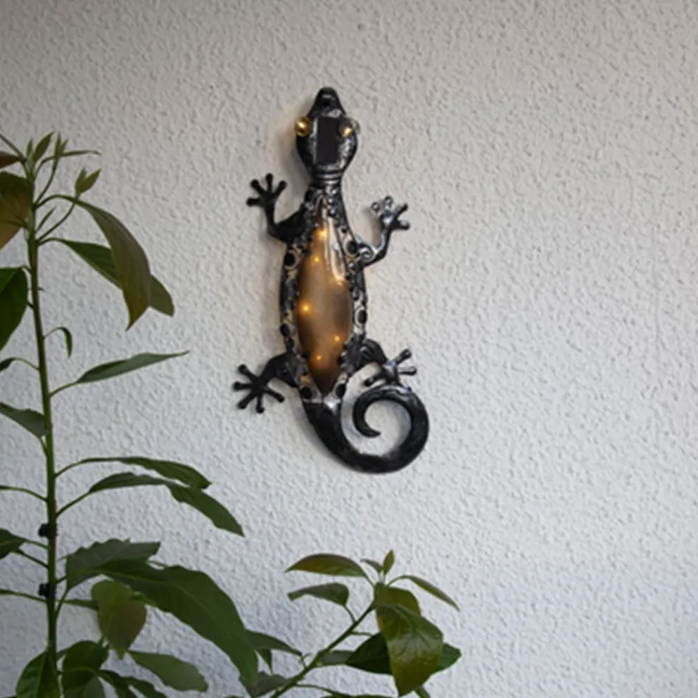 Star Trading Solarleuchte Gecko schwarz Clearance