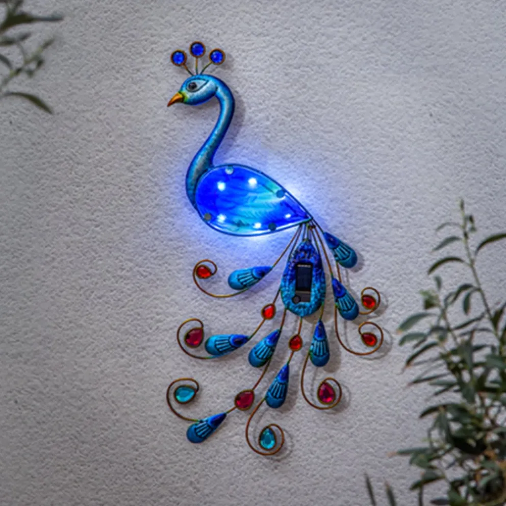 Star Trading Solarleuchte Peacock multicolor Outlet