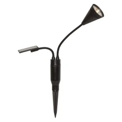 Star Trading Solarleuchte Powerspot schwarz New