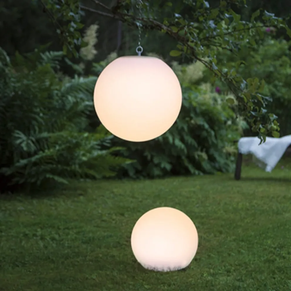 Star Trading Solarleuchte Solar Globy weiss New
