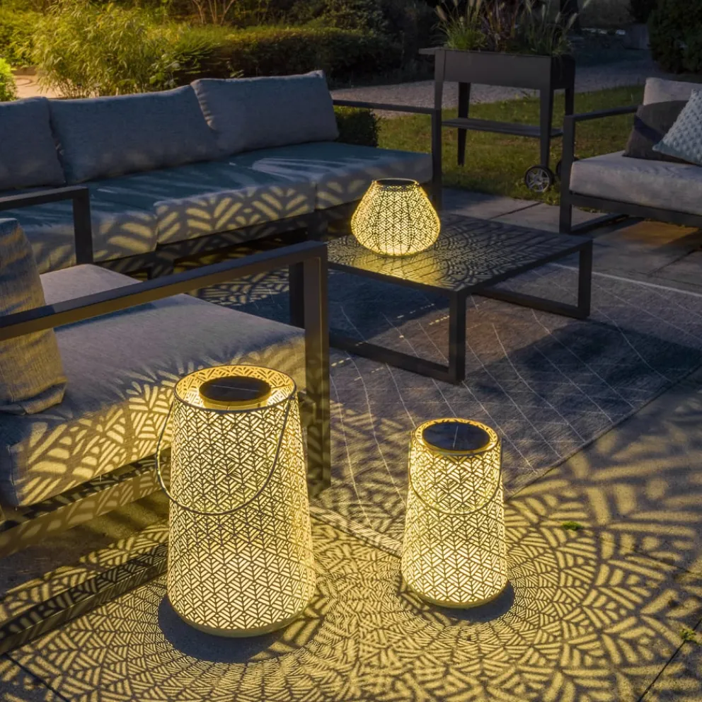 STT Solarleuchte Solar Light hellblau Discount