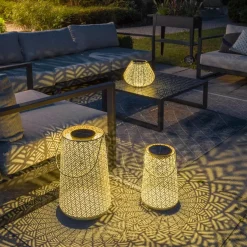 STT Solarleuchte Solar Light hellblau Hot
