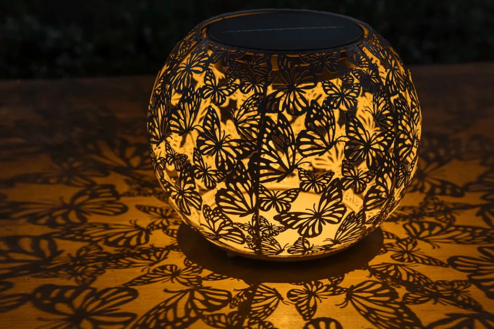 STT Solarleuchte Solar Light dunkelbraun Hot