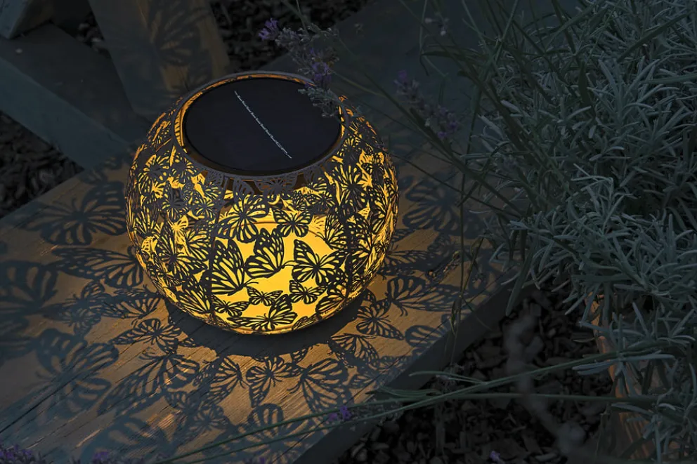 STT Solarleuchte Solar Light dunkelbraun Hot