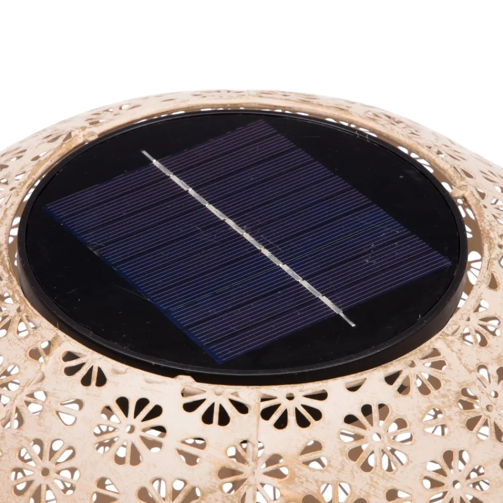 STT Solarleuchte Solar Light platingrau Best
