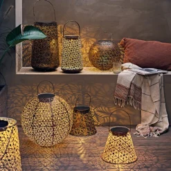 STT Solarleuchte Solar Light dunkelbraun Best
