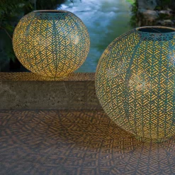 STT Solarleuchte Solar Light hellblau