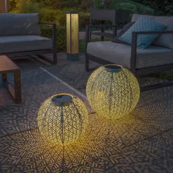 STT Solarleuchte Solar Light hellblau
