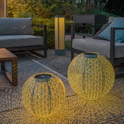 STT Solarleuchte Solar Light hellblau Best