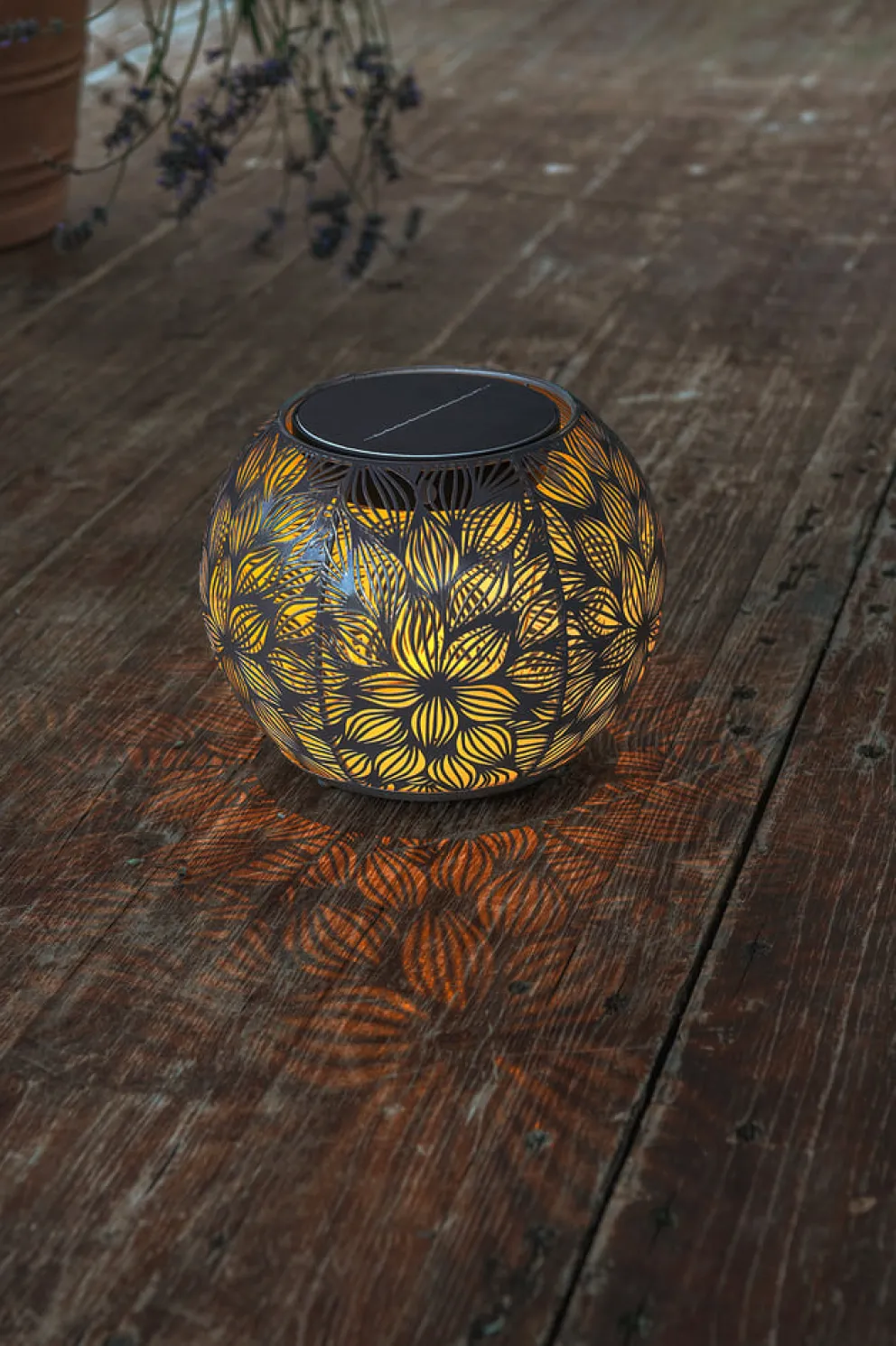 STT Solarleuchte Solar Light dunkelgrau New
