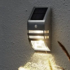 Star Trading Solarleuchte Wandy silber Clearance