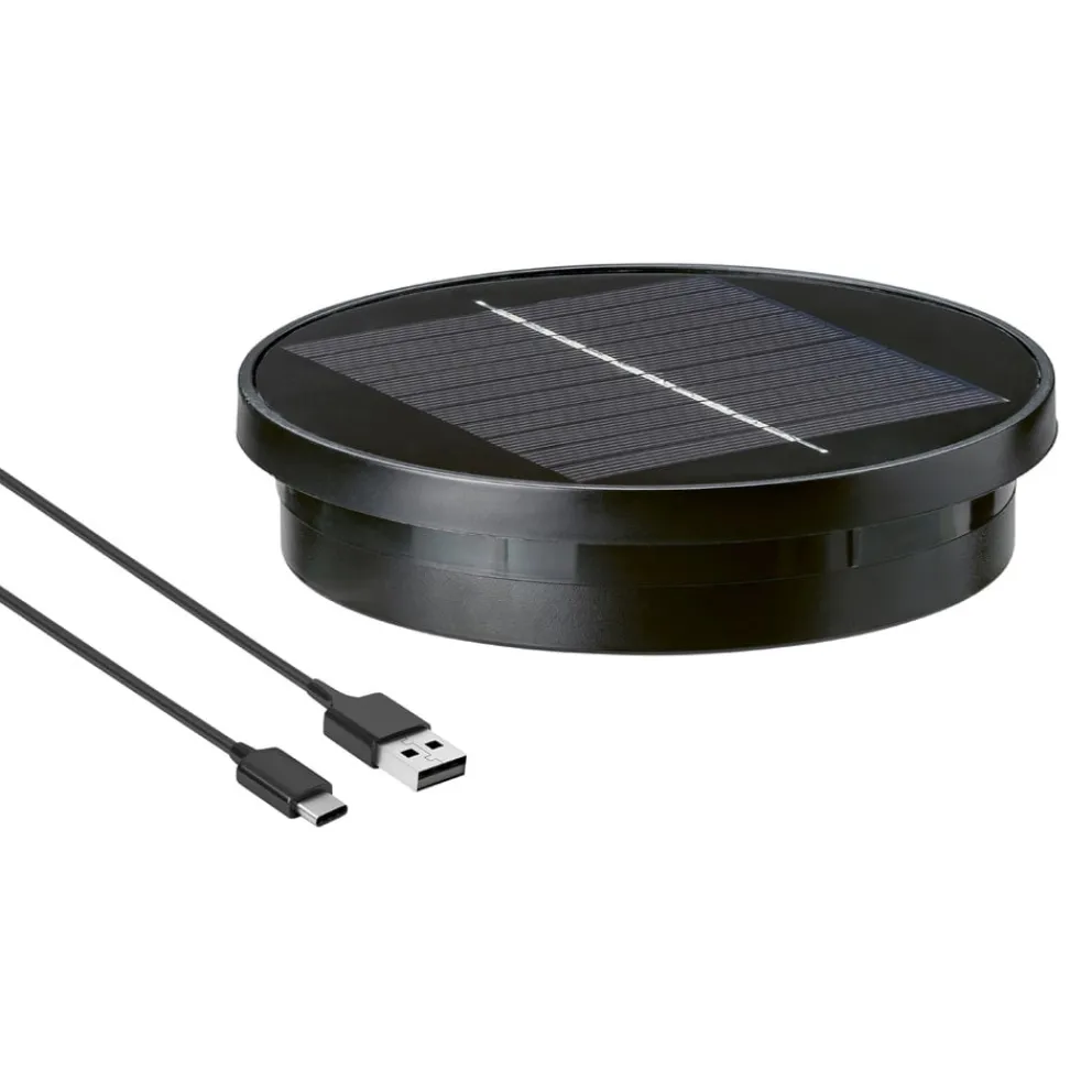 STT Solarpanel Solar Light schwarz Online